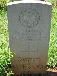 Dar Es Salaam War Cemetery - Hamilton, B